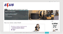 Desktop Screenshot of elus.pl